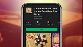 Carrom Friends EndCard PlayStore