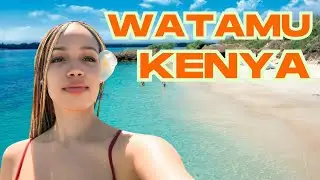 I MOVED TO KENYA AND TRAVELED TO WATAMU 🇰🇪 A PARADISE 🏝️☀️⛱️