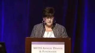 Linda Kenney Introduces the HOPE Award at MITSS' 9th Annual Dinner and Fundraiser