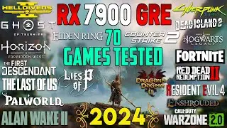 RX 7900 GRE : Test in 70 Games in 2024 (1440p)