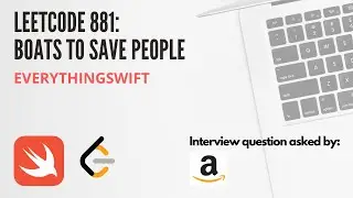 Leetcode 881: Boats to Save People - Swift Programming Language
