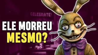 A HISTORIA DE FNAF MUDOU? WILLIAM AFTON ESTÁ MORTO OU VIVO?