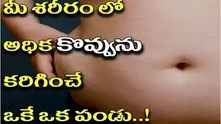 శరీరంలో ఎఫెక్టివ్ గా కొవ్వును కరిగించే ఒకే ఒక పండు | effective fat burning fruit