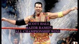 SCOTT HALL (RAZOR RAMON) ALL CHAMPIONSHIP WINS