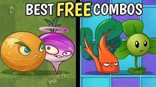 Best FREE Combos in Plants Vs Zombies 2