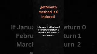 getmonth method in JavaScript #javascript#angular#vue#react#typescript#html#css#frontenddeveloper
