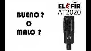 La verdad del Micrófono condenser usb ELEFIR AT2020