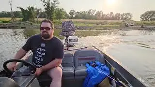 planing on the lake #boating