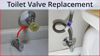 How to Remove and Replace a Leaky Shut Off Valve for a Toilet