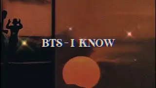 BTS (방탄소년단) JUNGKOOK (정국) & RM (남준) - I Know (easy  lyrics)