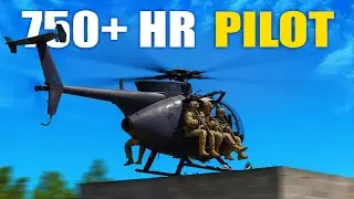 What a 750+ Hour Little Bird Pilot Looks Like in Arma Reforger