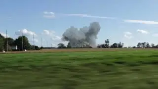my first explosion in Davinci resolve!