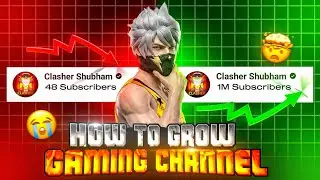 How To Grow Gaming Channel FAST ⚡ (No One Tells This)