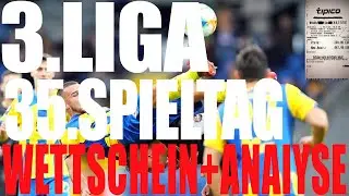 MEIN WETTSCHEIN/TIPPS ZUR 3.LIGA 35.SPIELTAG/ SPORTWETTEN/ANALYSE/PROGNOSE/VERDOPPLER❗️❗️❗️