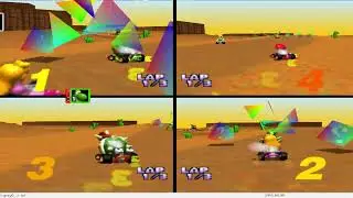 Mario kart 64 - 4VS online VA rules