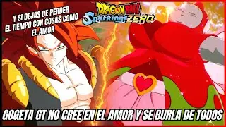 Gogeta GT No cree en el amor y se Burla de Todos  - Dialogos DRAGON BALL SPARKING ZERO
