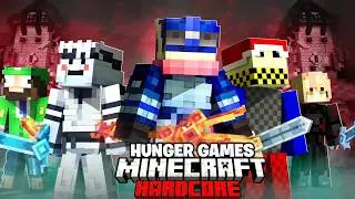 100 Players Simulate Minecraft's Youtuber Hunger Games