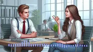 Job Interview | Present Perfect Tense | American |  English Listening  B1 Level