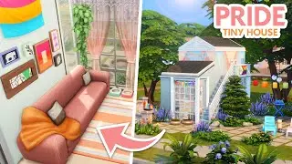Pride Tiny Home🌈 // The Sims 4 Speed Build