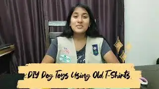 DIY Dog Toys using old T-shirts