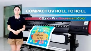 Compact Roll to Roll UV Printer UV 740D Series