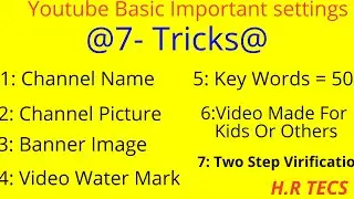 Youtube Channel Basic Settings In 2022| Youtube channnel SCO|Urdu|hindi