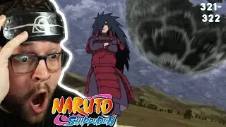 Madara Uchiha Vs Shinobi Alliance!! Naruto Shippuden Ep 321-322 REACTION