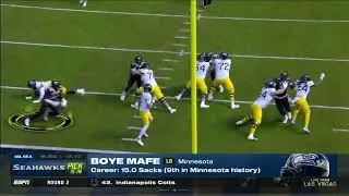 Boye Mafe Drafted 40th Overall (Round 2, 8th Pick) by Seattle Seahawks in 2022 NFL Draft (ESPN)