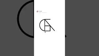 Monogram for Gaurika ambigram