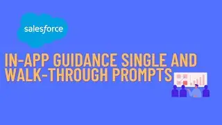 Salesforce: In-App Guidance Single and Walk through Prompt