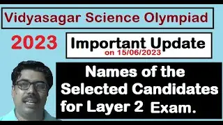 #VSO52, Important Update, Who are the Selected Candidates for Layer 2 Exam