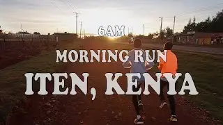 42min 9km 6am | What it's like to run in Iten, Kenya? | Treadmill Virtual Running with Sung