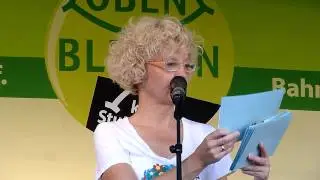 Katharine Ertl /1 - 137. Montagsdemo gegen Stuttgart 21 - 27.08.2012