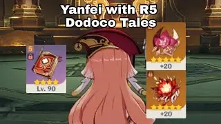 Yanfei with R5 Dodoco Tales vs Childe | Genshin Impact