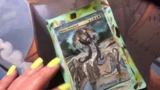 MTG Foil Sliver Overlord Alter: Extended to Full Art: Time Lapse