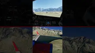 Thrilling Air India A320 Landing at Skardu 