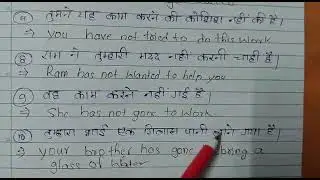 Oxford Current English Translation ex -95 Question 01 to 15