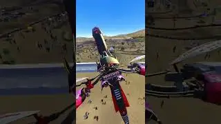 DAY 1 CAN I CLEAR THE BIG GAP IN MX BIKES!