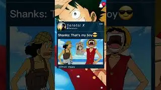 Luffy's first reward 