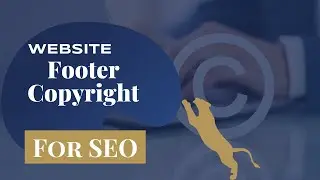 Website Footer Copyright example template