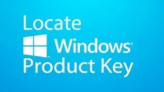 Locate Windows Product Key (How to)
