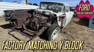 Tearing Into The '58 Fairlane Ranchero's 292 Y Block