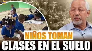 ¡NIÑOS TOMAN CLASES EN EL SUELO! (CULPA DE LA NEGLIGENCIA DEL MINISTERIO DE EDUCACIÓN)