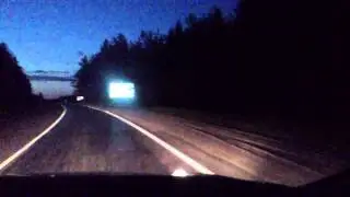 Bluebird Axis at Belarus night