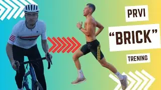 Moj Prvi Brick Trening: Kombinacija Kolesarjenja In Teka | Serija IRONMAN 70.3 E8