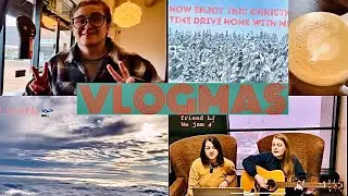 VLOGMAS DAY 1 ~ The quick way to make a pie! A new coffee shop? Travelling away for work.
