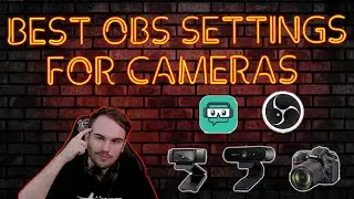 Best OBS & SLOBS settings for cameras & greenscreen!  Professional look without upgrading!