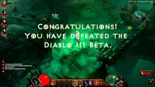 Diablo III Beta Gameplay - Final Boss