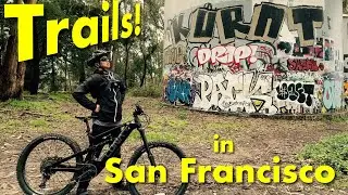 Hittin' Some Easy Trails on my eMTB in San Francisco!  Luna Cycle Enduro X2