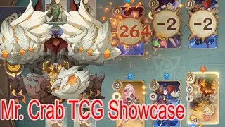 Mr. Crab Showcase | Genshin impact TCG